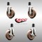 Service Caster 5 Inch 316SS High Temp Glass Filled Nylon 1-7/8 Inch Stem Caster Brake SCC, 2PK SCC-SS316EX20S514-GFNSHT-2-TLB-2-178 - alternate 3